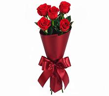 Букет 5 Красных роз Эдлесс Лав в Краснознаменске Калининградской области