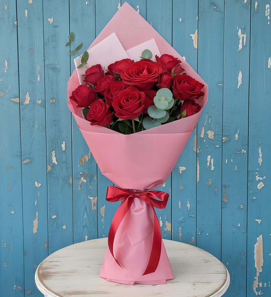 Букет цветов из: Розы в Краснознаменске Калининградской области