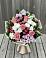 Букет цветов из: Альстромерии, Гвоздики, Розы и Хризантемы в Краснознаменске Калининградской области