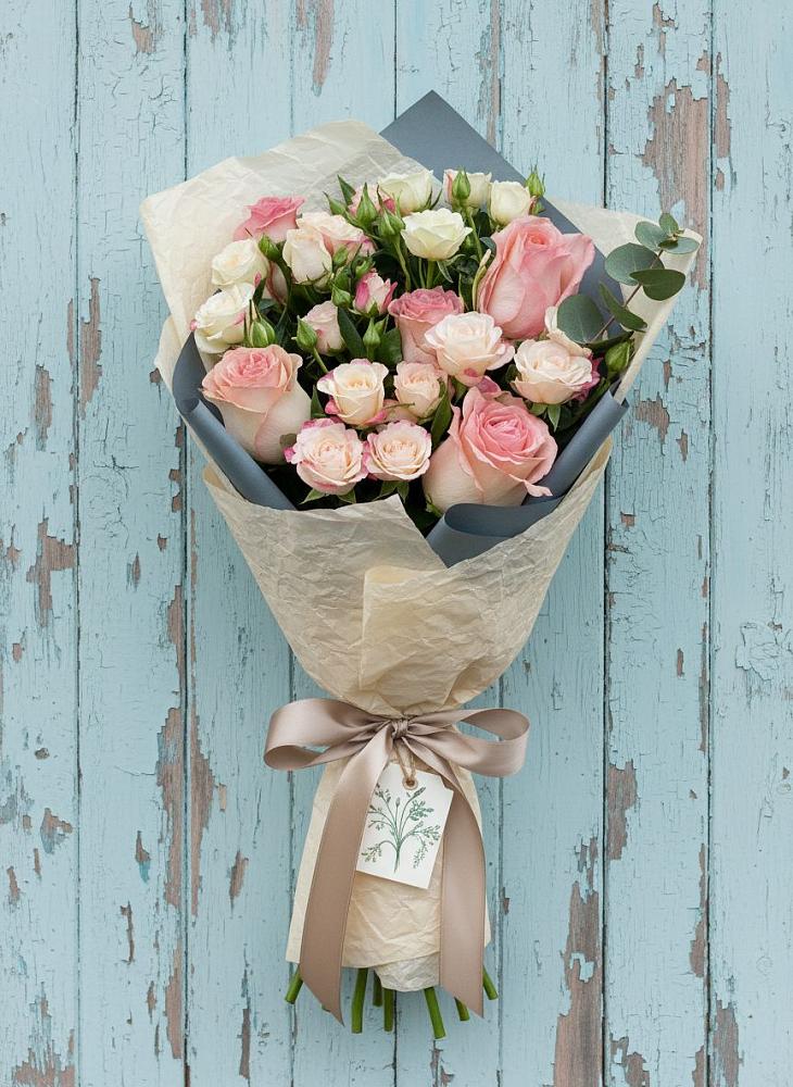 Букет цветов из: Розы в Краснознаменске Калининградской области