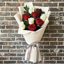 Букет цветов из:  Розы в Краснознаменске Калининградской области