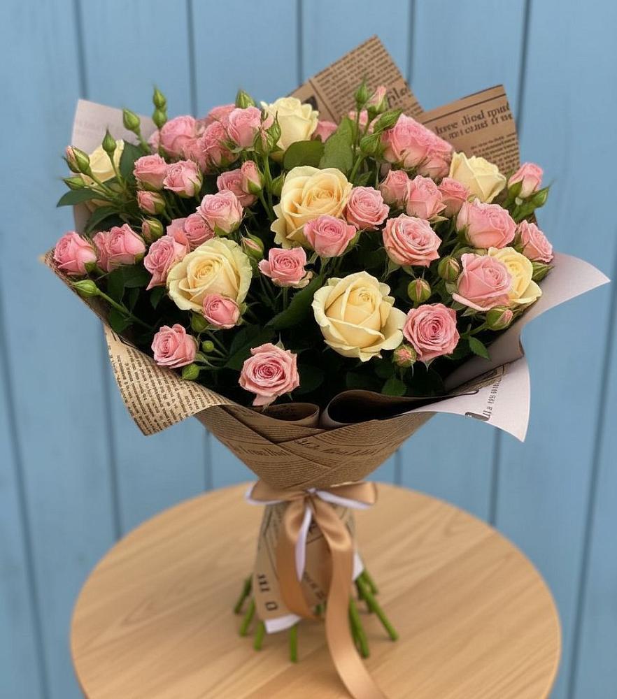 Букет цветов из: Розы в Краснознаменске Калининградской области