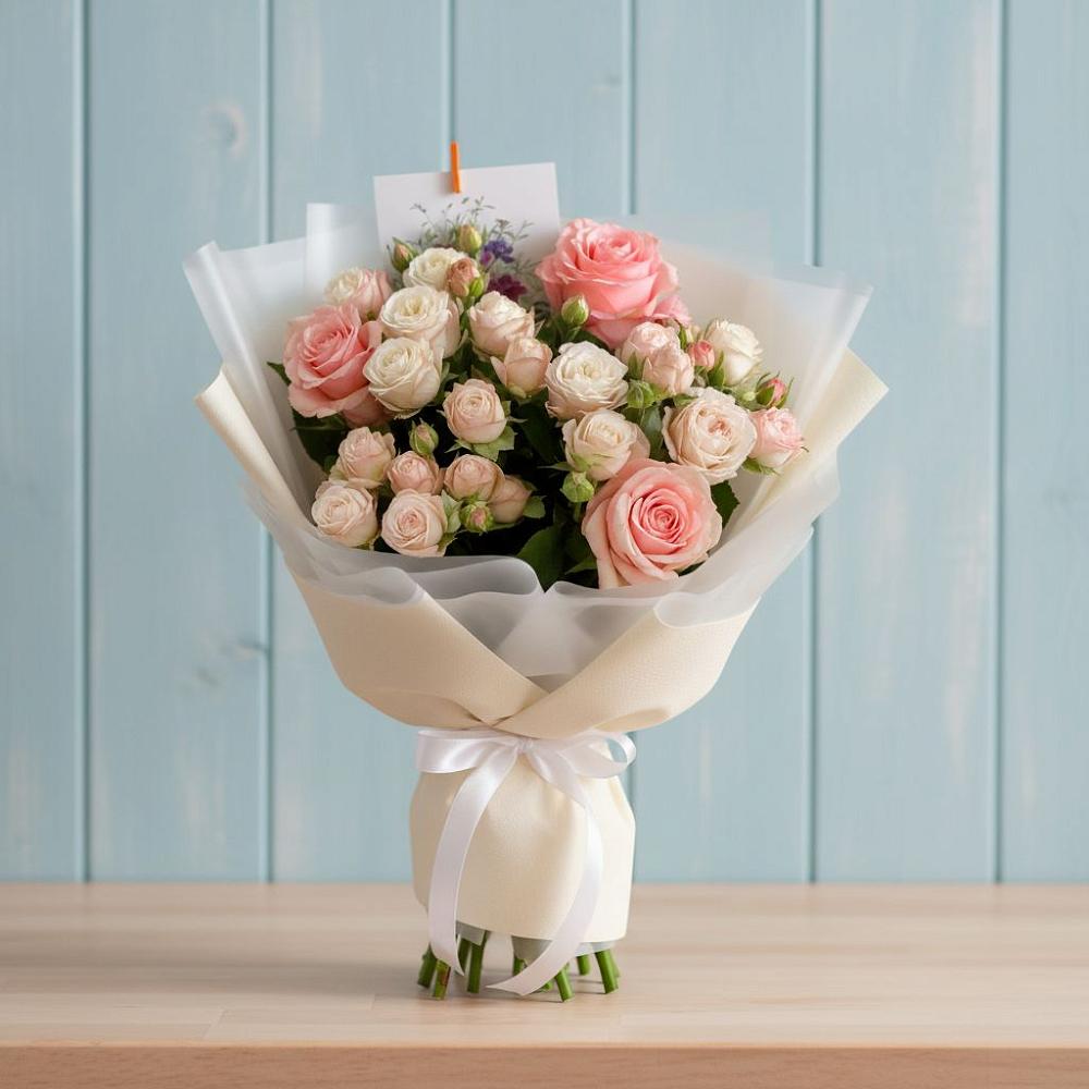 Букет цветов из: Розы в Краснознаменске Калининградской области