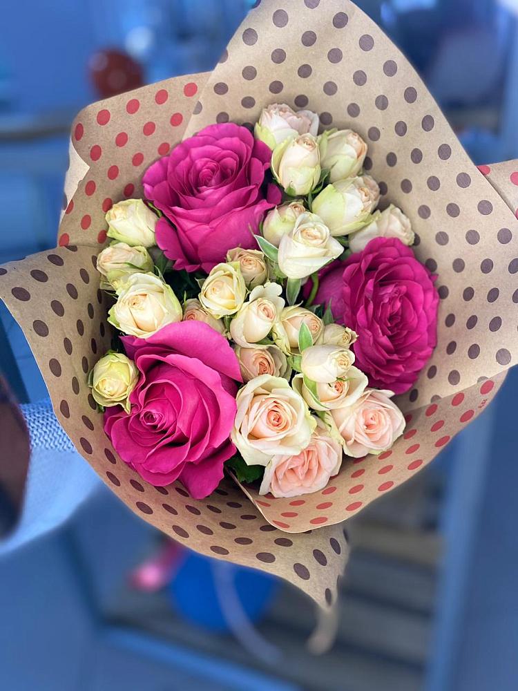 Букет цветов из: Розы в Краснознаменске Калининградской области