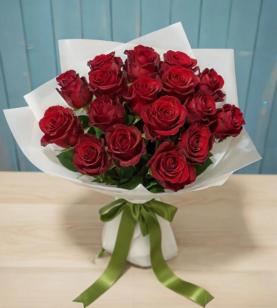 Букет Красные розы в Краснознаменске Калининградской области