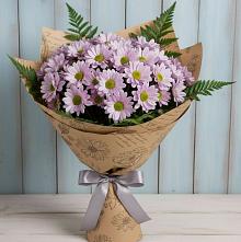 Букет цветов из:  Хризантемы в Краснознаменске Калининградской области