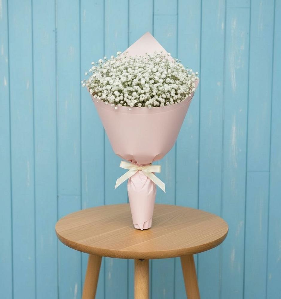 Букет цветов из: Гипсофила в Краснознаменске Калининградской области