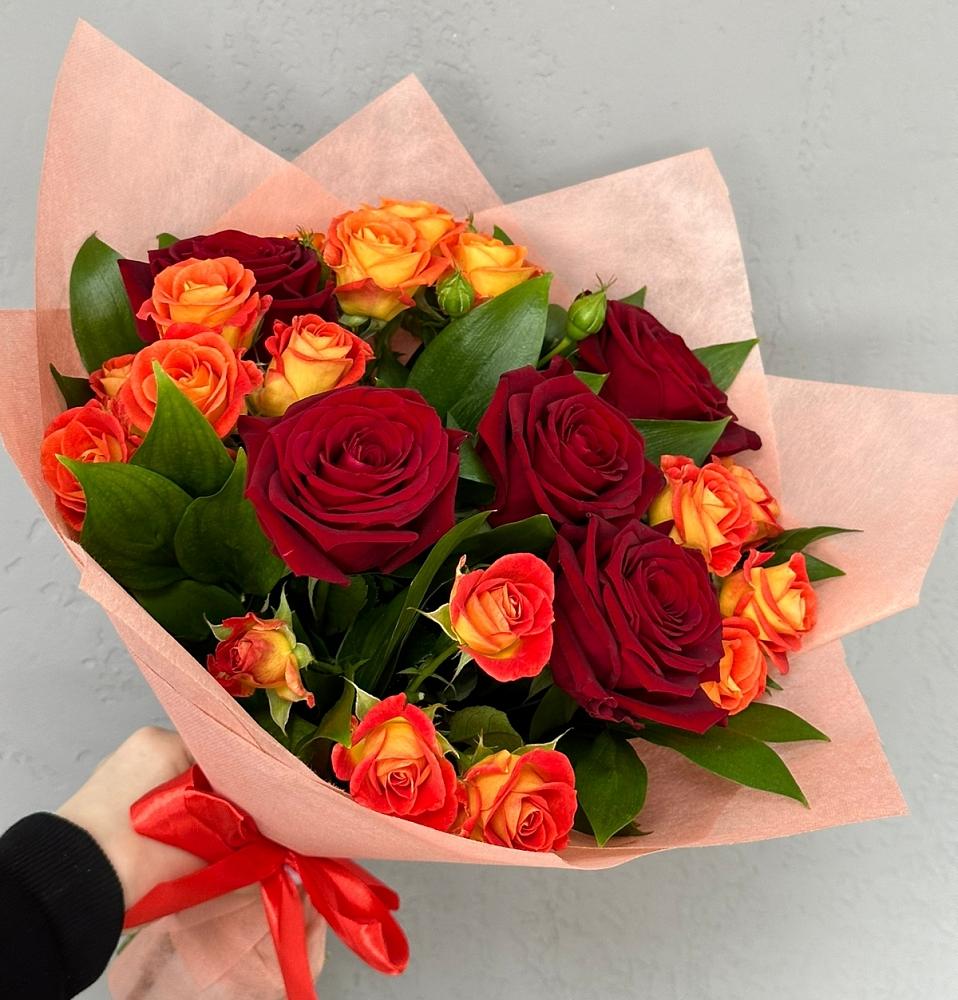 Букет Любовь и восторг в Краснознаменске Калининградской области