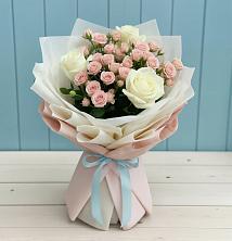 Букет цветов из:  Розы в Краснознаменске Калининградской области