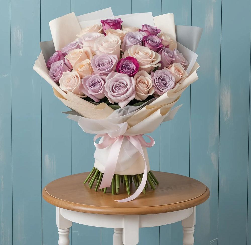 Букет цветов из: Розы в Краснознаменске Калининградской области