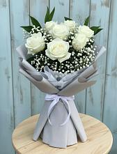 Букет цветов из:  Розы в Краснознаменске Калининградской области