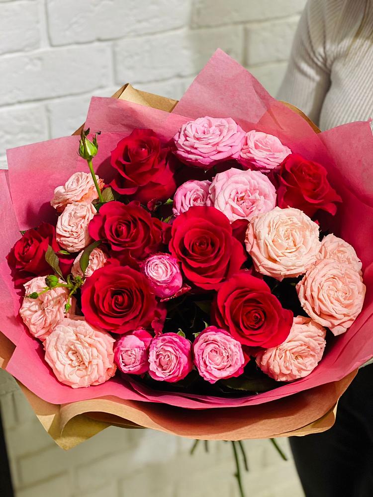 Букет цветов из: Розы в Краснознаменске Калининградской области