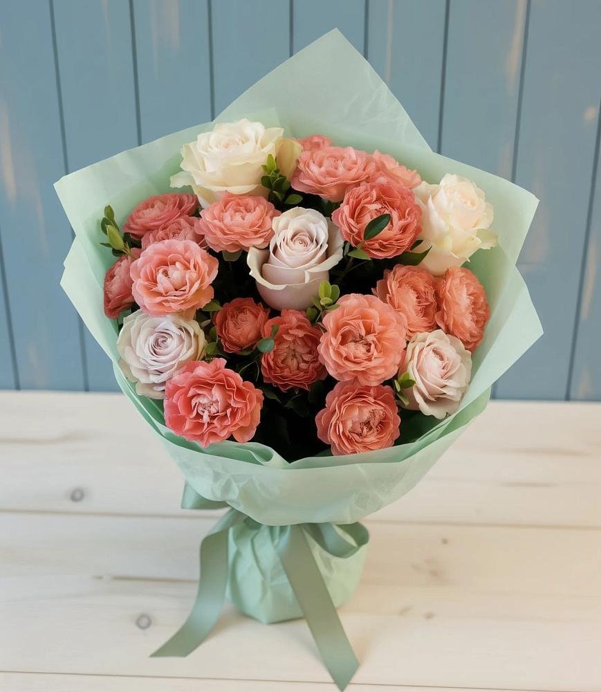 Букет цветов из: Розы в Краснознаменске Калининградской области