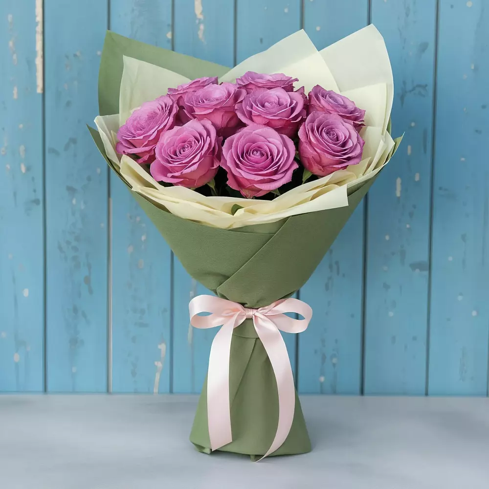 Букет Розы Фёрст Леди в Краснознаменске Калининградской области