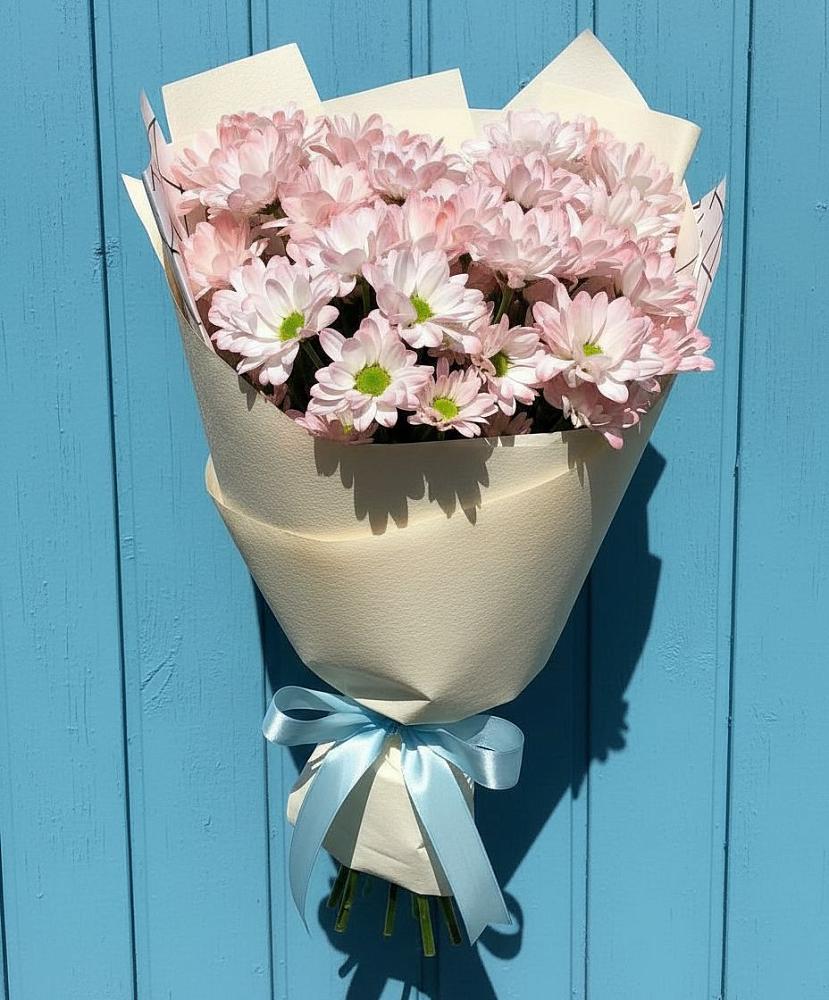 Букет цветов из: Хризантемы в Краснознаменске Калининградской области