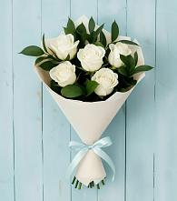 Букет цветов из:  Розы в Краснознаменске Калининградской области