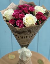 Букет цветов из:  Розы в Краснознаменске Калининградской области