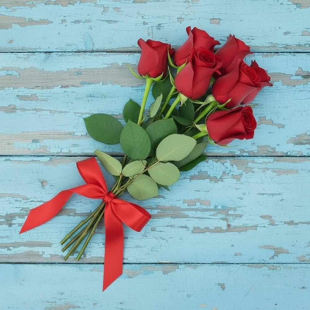 Букет Красные розы в Краснознаменске Калининградской области
