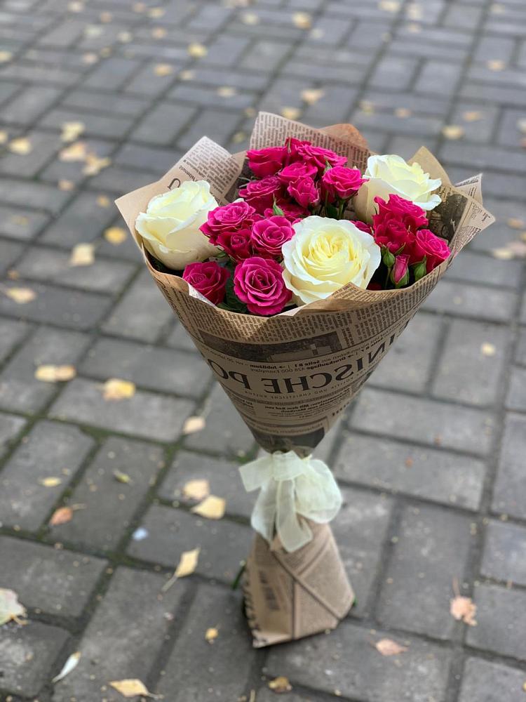 Букет цветов из: Розы в Краснознаменске Калининградской области