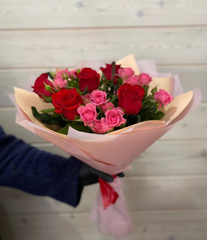 Букет цветов из: Розы в Краснознаменске Калининградской области