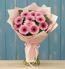 Букет цветов из:  Герберы #REPLACE_PRED# Краснознаменске Калининградской области