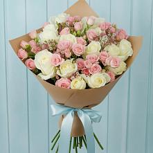 Букет цветов из:  Розы в Краснознаменске Калининградской области